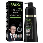 Dexe Black Hair Shampoo 400 ml - Image 3