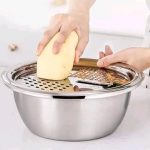 3-in-1 high-quality stainless steel kitchen tool (26 cm) - Image 4
