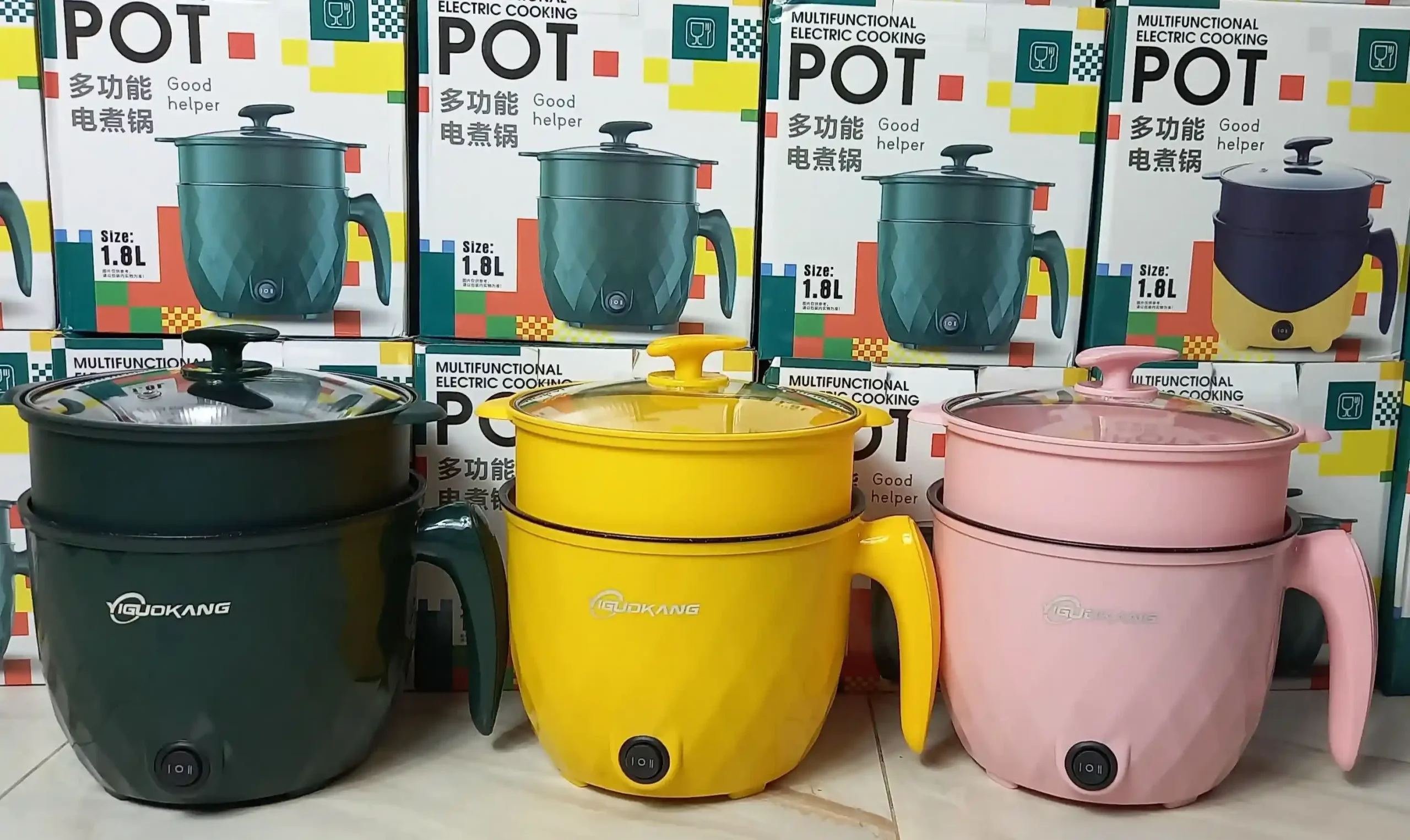fR4u1000915604 Electric Cooking Pot 18cm — 1.8 - Image 1