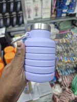 Collapsible Silicone folding Water Bottle – 500ml - Image 3