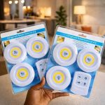 led light with remote control set of 3 - Image 2