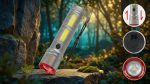 Rechargeable Aluminum Alloy Body Torch Light - X03 - Image 3