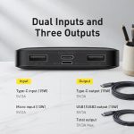 Baseus Bipow 10,000mAh 15W Digital Display Power Bank - Image 3