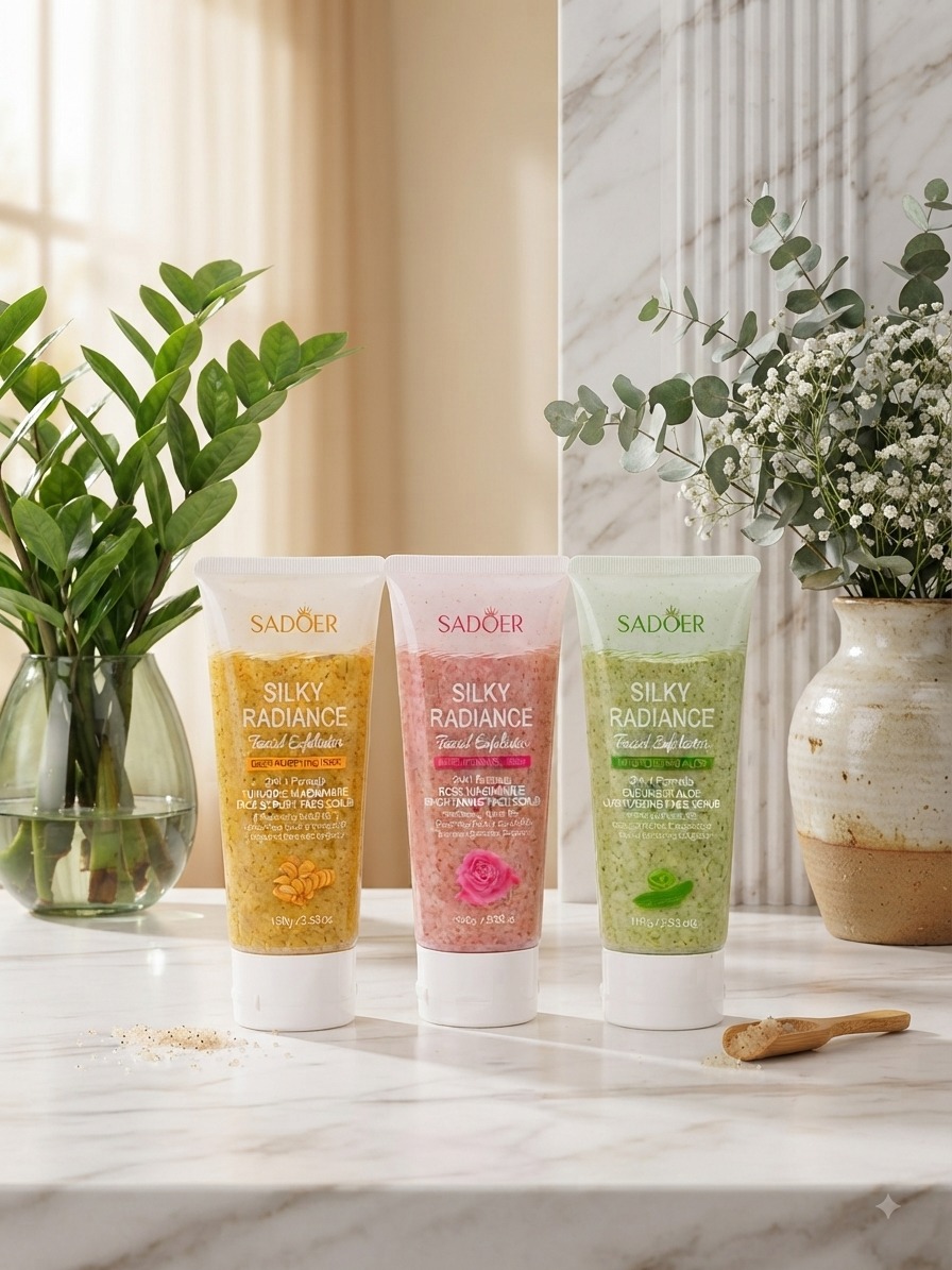 Sadoer Silky Radiance Face Scrub 100 gm Sadoer Silky Radiance Face Scrub 100 gm - Image 1