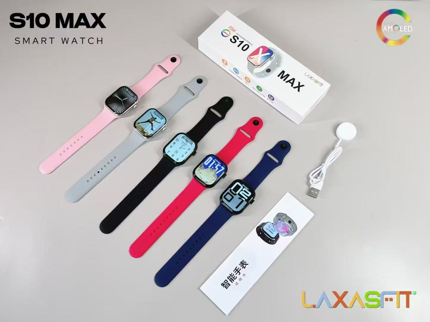 Laxasfit S10 Max Smart Watch S10 Max Laxasfit Smart Watch - Image 1